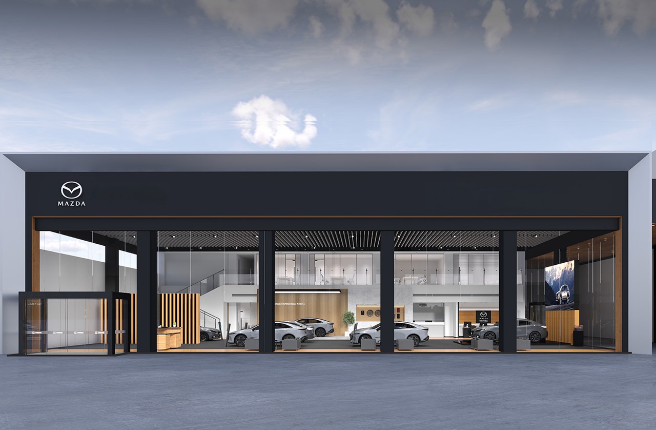 Mazda showroom